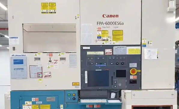CANNON FPA-6000ES5半导体曝光设备机架，零部件制造